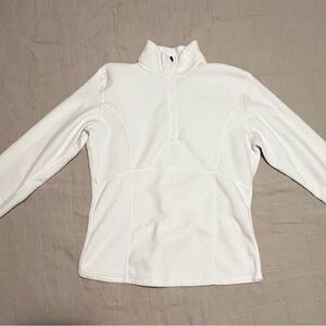 Obermeyer Women’s White Fleece Pullover - Size Large